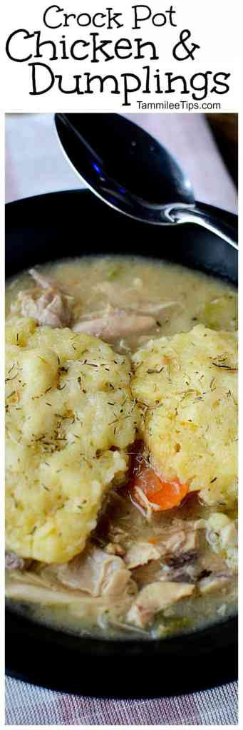 Easy Crockpot Chicken And Dumplings
 Crock Pot Chicken and Dumplings Recipe