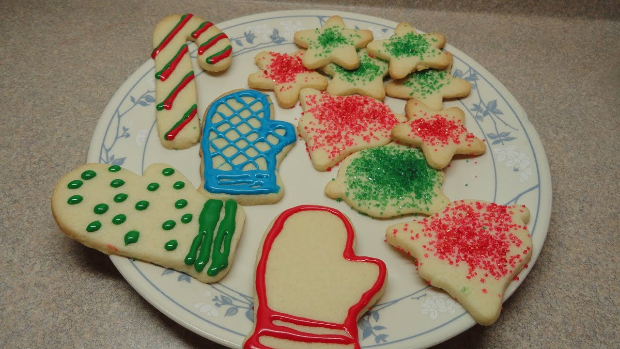 Easy Cutout Sugar Cookies Recipe
 Simple Sugar Cookie Cutout Recipe Christmas Cookie