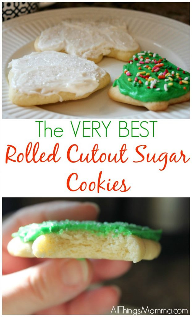 Easy Cutout Sugar Cookies Recipe
 The Easiest Cutout Sugar Cookie Recipe All Things Mamma