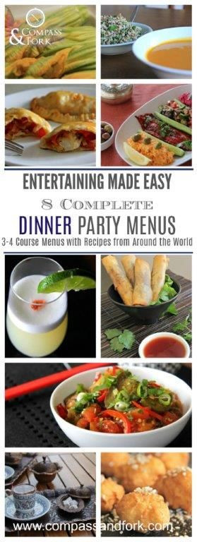 Easy Dinner Party Ideas For 8
 Entertaining Made Easy with 8 plete Dinner Party Menus