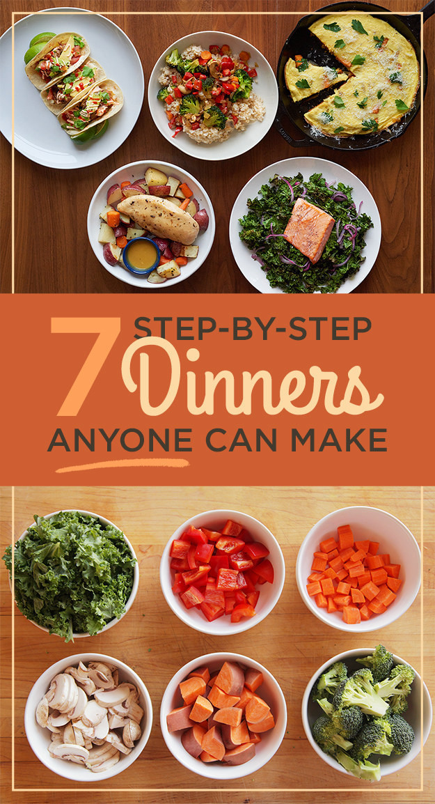 Easy Dinner Recipes For Beginners
 These Beginner Dinners Will Teach You How To Cook