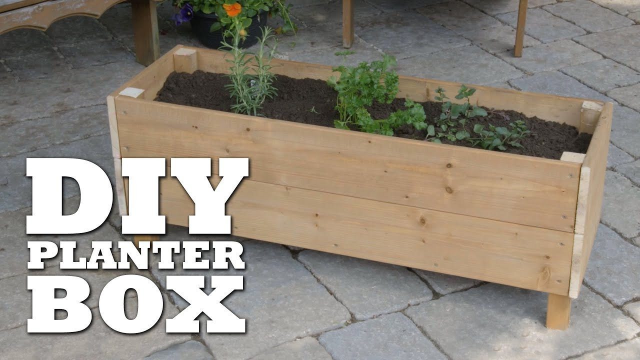 Easy DIY Planter Box
 How To Build a Planter Box