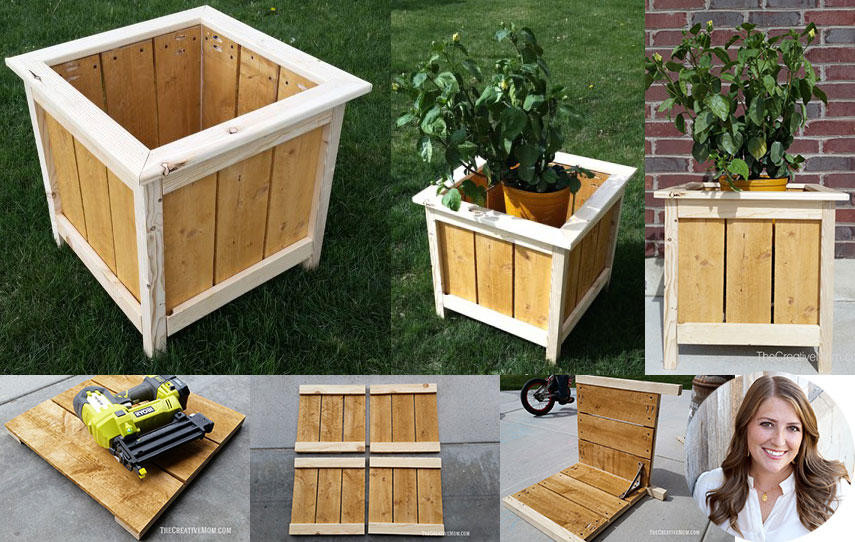 Easy DIY Planter Box
 14 Square Planter Box Plans Best for DIY Free