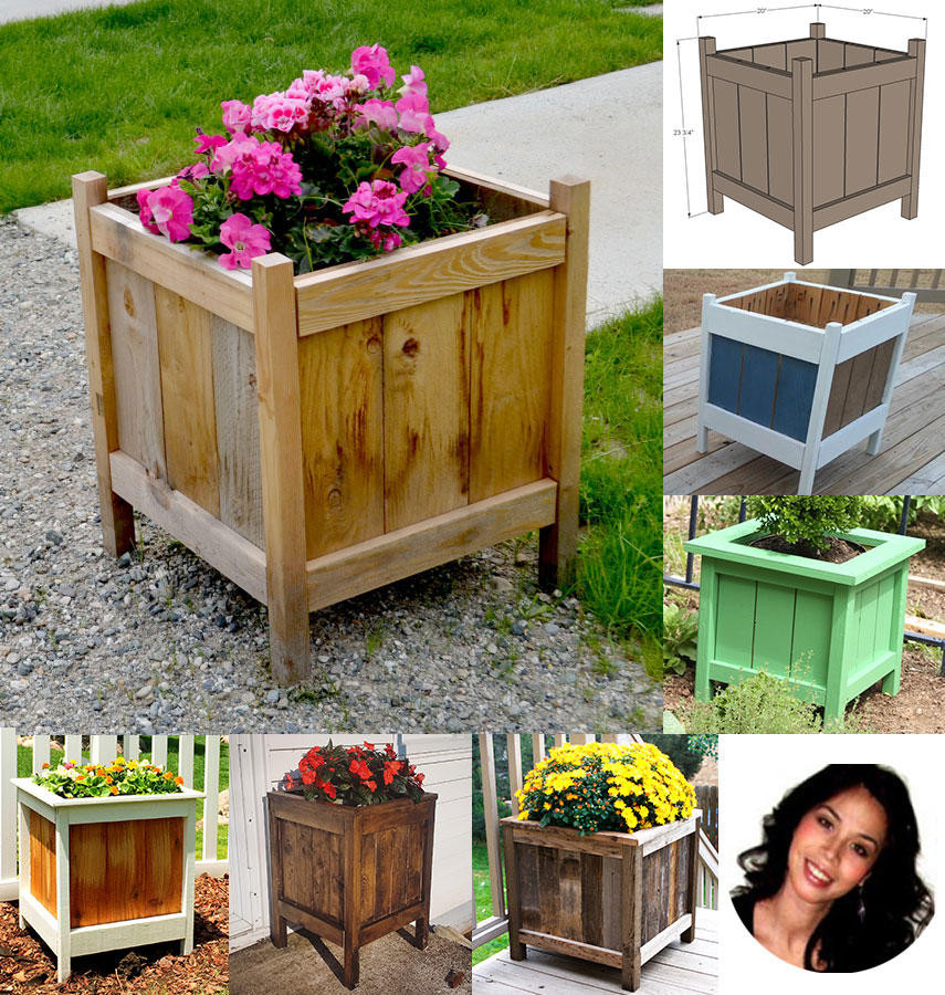 Easy DIY Planter Box
 14 Square Planter Box Plans Best for DIY Free