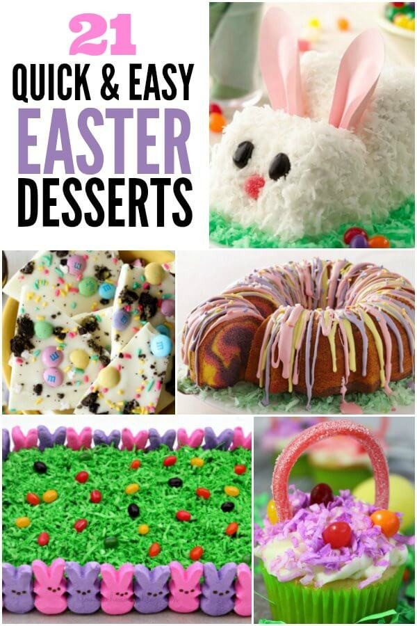 Easy Easter Recipes For Kids
 Easy Easter Desserts 21 Cute Easter Desserts for Kids