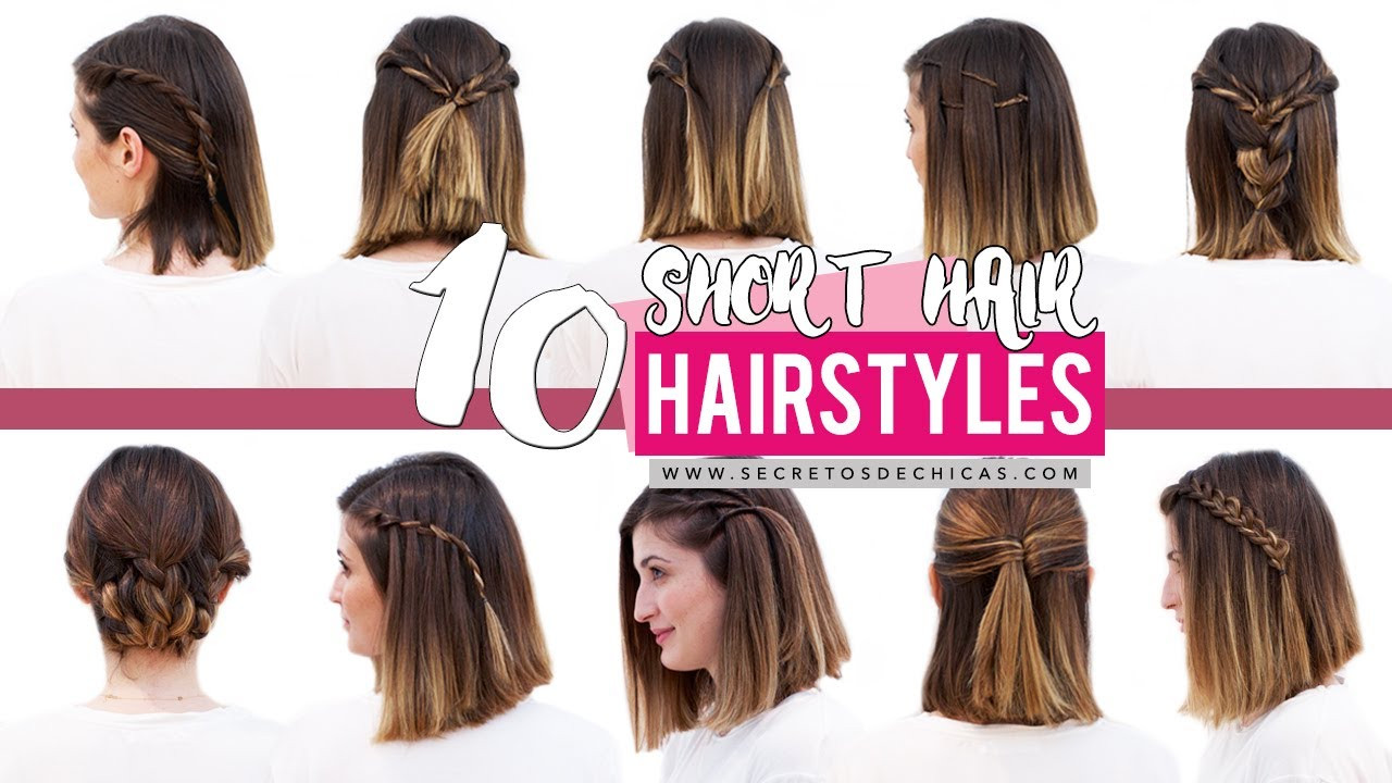 Easy Hairstyle For Short Hair
 10 Quick and easy hairstyles for short hair
