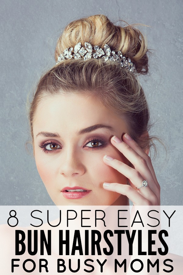Easy Hairstyles For Moms
 8 super easy bun hairstyles for busy moms