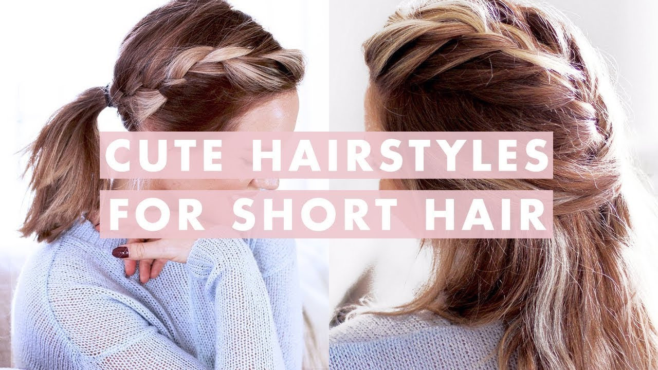Easy Hairstyles For Shoulder Length Hair
 3 Easy Hairstyles For Short Medium Length Hair
