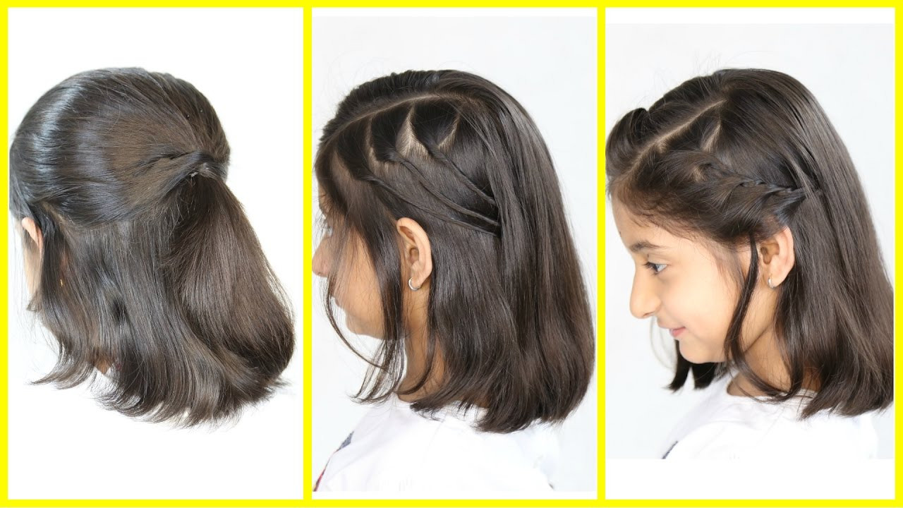 Easy Hairstyles For Shoulder Length Hair
 3 Simple & Cute Hairstyles NEW for Short Medium Hair