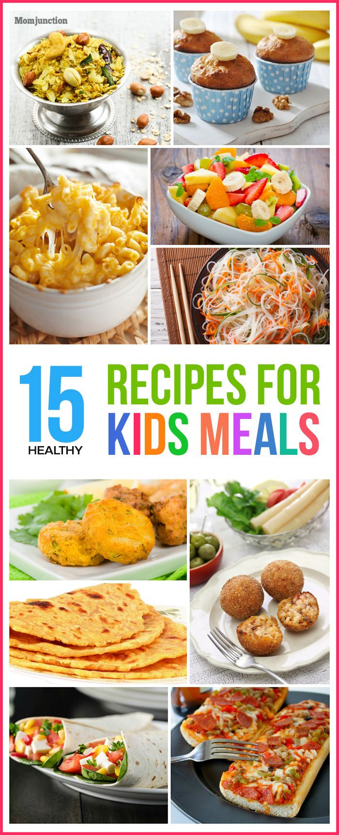 Easy Healthy Dinner Recipes Kid Friendly
 Top 15 Healthy Recipes For Kids Meals