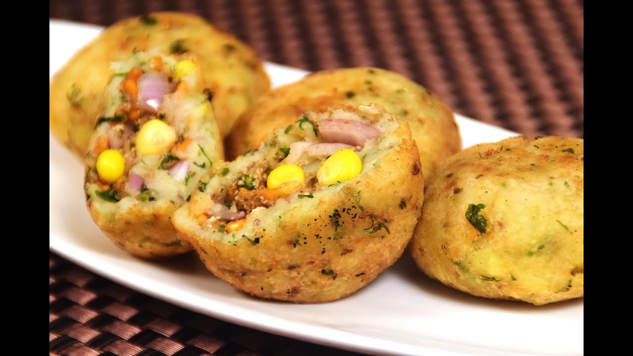Easy Indian Snack Recipes
 Paneer Corn Pyaaz Kachori Easy Indian Starters & Party