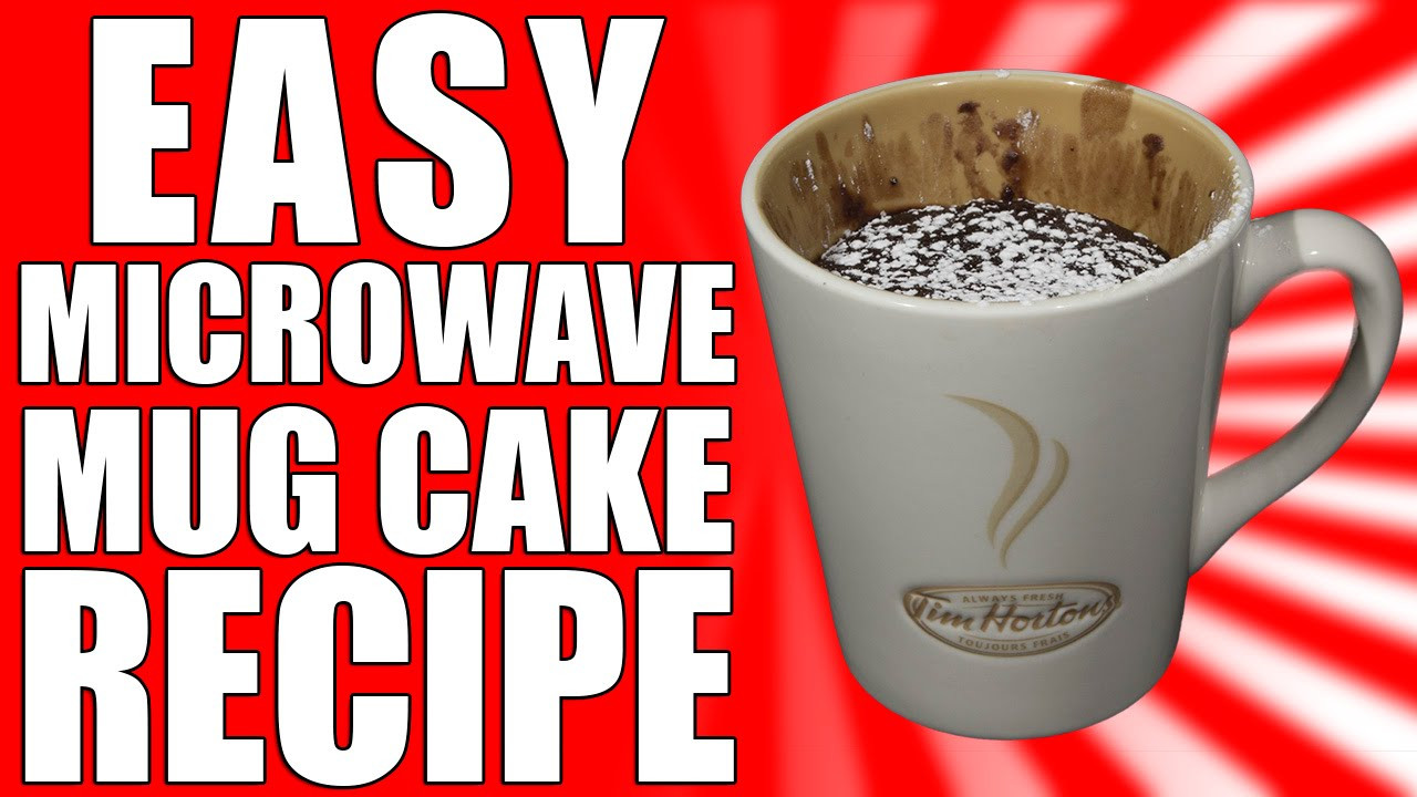 Easy Microwave Mug Cake
 EASY Microwave Chocolate Mug Cake Recipe