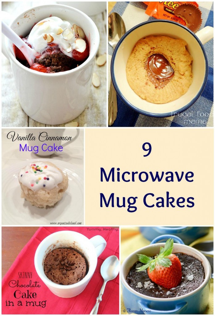 Easy Microwave Mug Cake
 9 Microwave Mug Cakes