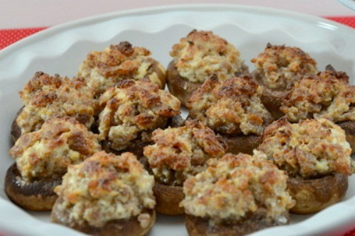 Easy Mushroom Appetizers
 Easy Mushroom Appetizer With Cream Cheese And Sausage