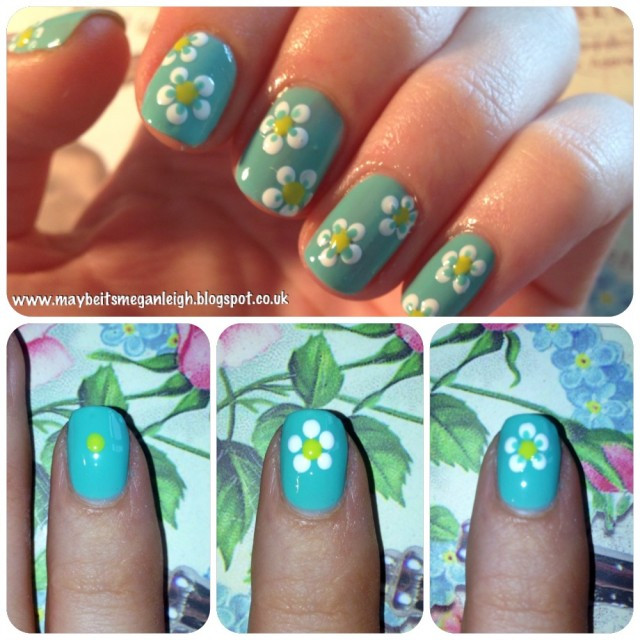 Easy Nail Art Step By Step
 16 Floral Nail Tutorials To Try Out This Spring