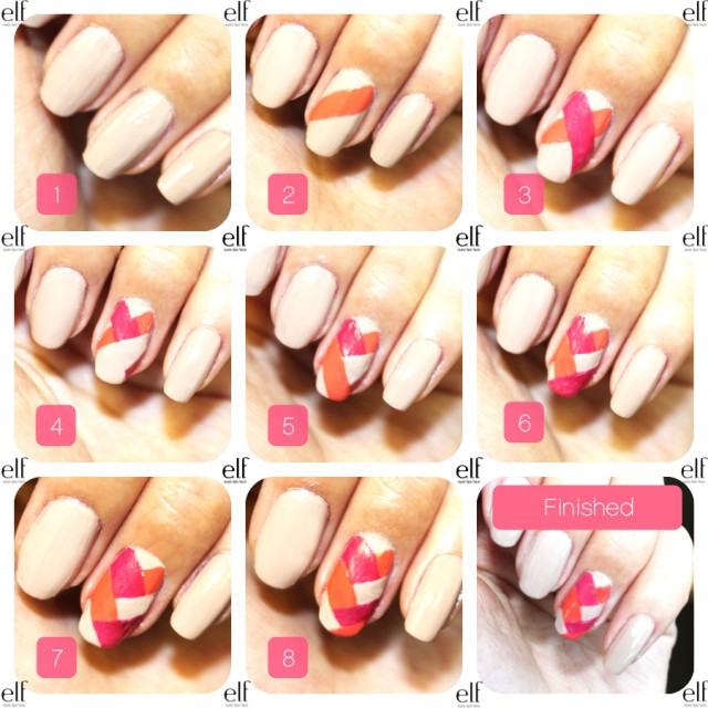 Easy Nail Art Step By Step
 15 Fun Quick And Easy Nail Tutorials To Try This Summer