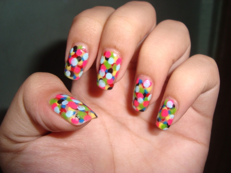 Easy Nail Styles
 Easy Colorful Nail Art Ideas