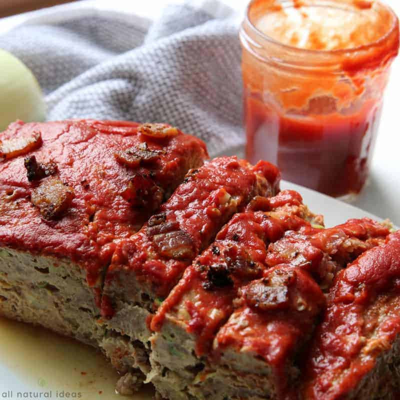Easy Paleo Meatloaf
 Easy Paleo Meatloaf with Bacon for a Simple Family Meal