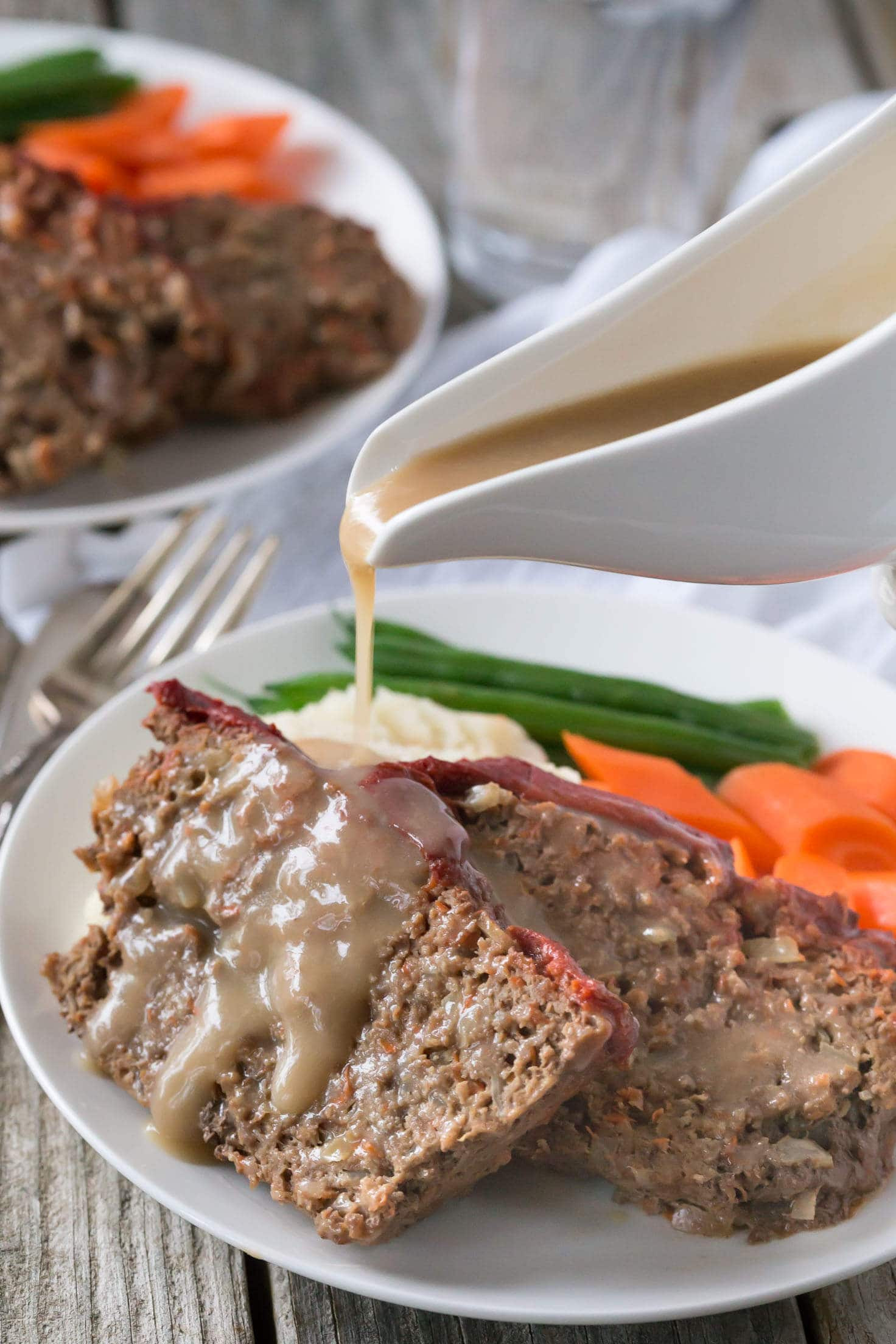 Easy Paleo Meatloaf
 BEST Paleo Meatloaf with Gravy whole30 pliant too 