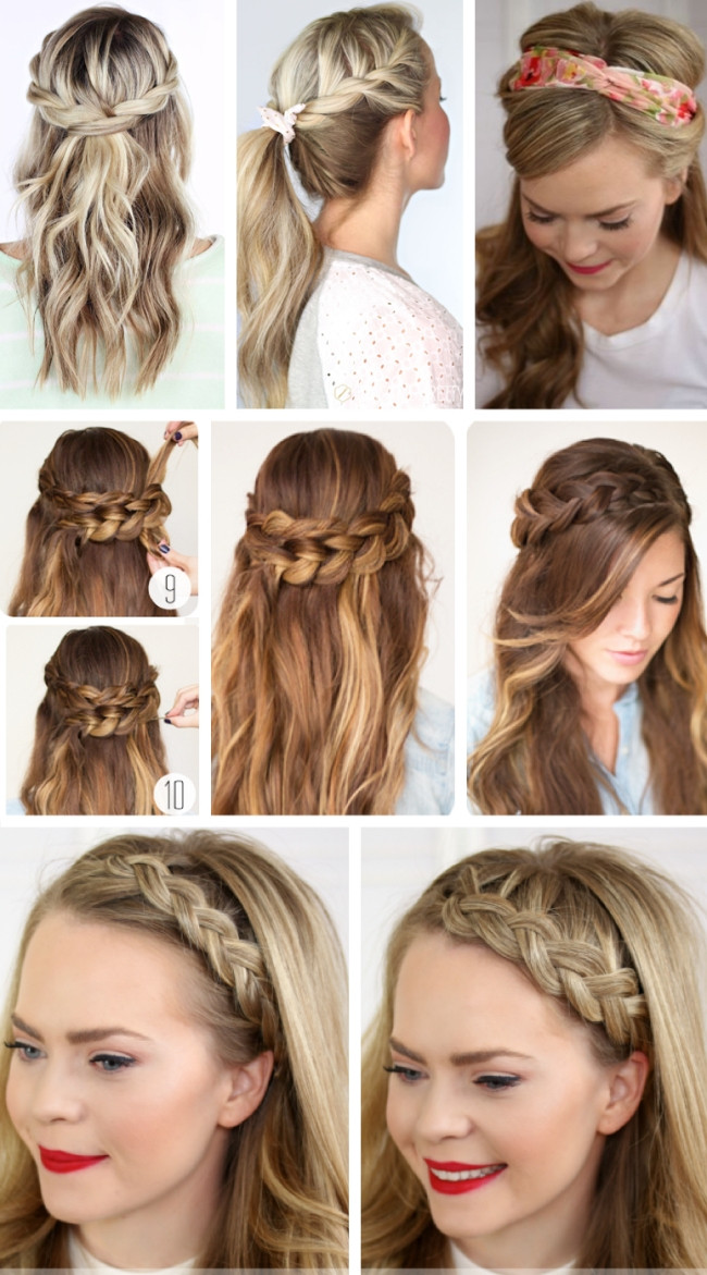 Easy Party Hairstyles For Long Hair
 Easy hairstyles for long hair step by step for party