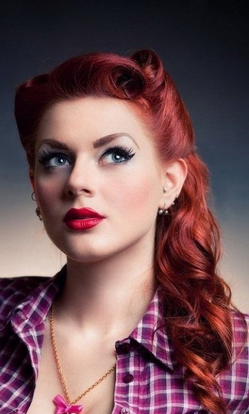 Easy Pinup Hairstyles
 15 Pin up hairstyles easy to make yve style