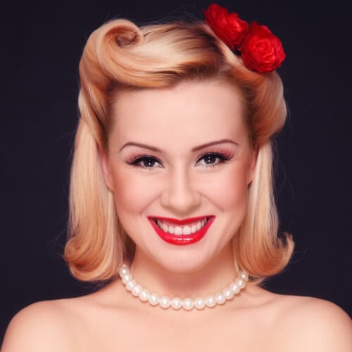 Easy Pinup Hairstyles
 Tap Into that Retro Glam with these 50 Pin Up Hairstyles