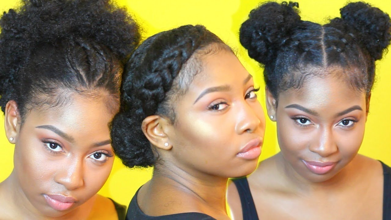 Easy Quick Natural Hairstyles
 5 Easy Hairstyles For Old or Failed Twist Out Natural