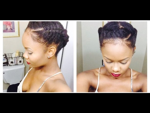 Easy Quick Natural Hairstyles
 3 Quick & Easy Hairstyles For Medium Length Natural Hair