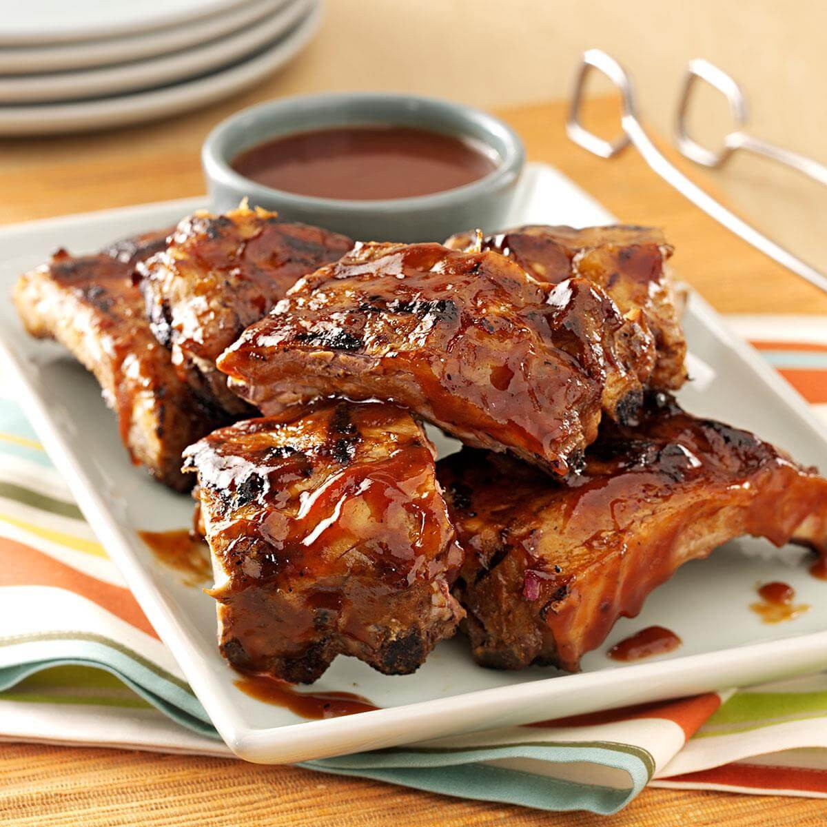 Easy Recipes For Baby Back Ribs
 Saucy Grilled Baby Back Ribs Recipe
