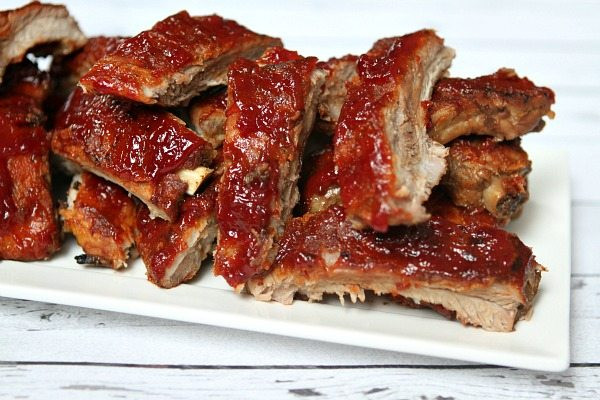 Easy Recipes For Baby Back Ribs
 Slow Cooker Baby Back Ribs with Sriracha Cranberry Sauce