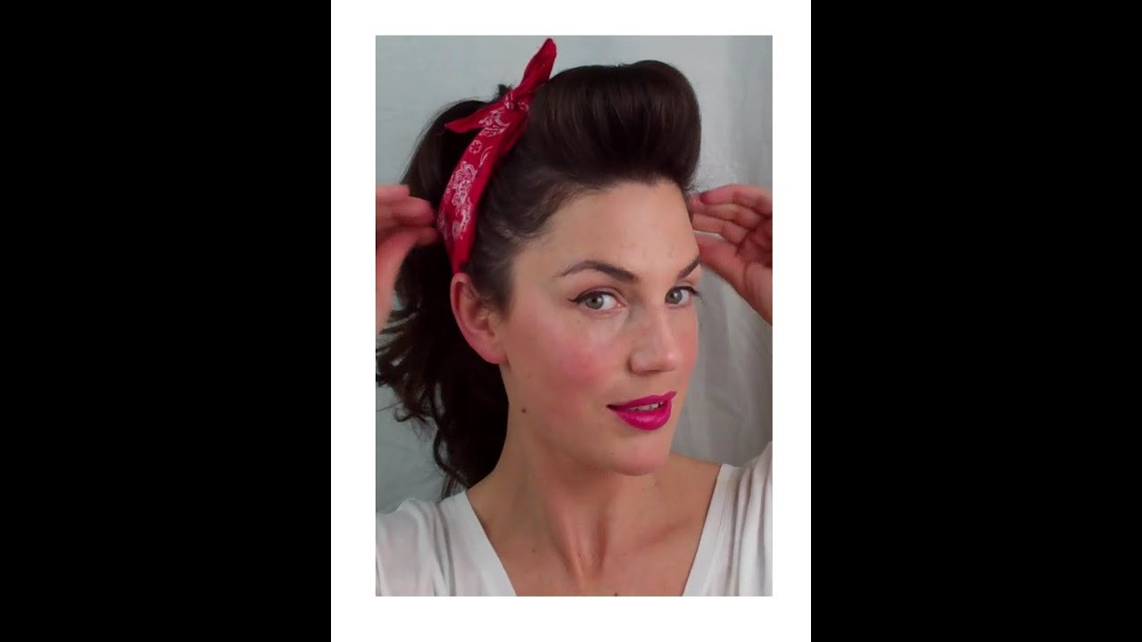 Easy Retro Hairstyles
 6 PIN UP looks for BEGINNERS QUICK and EASY VINTAGE