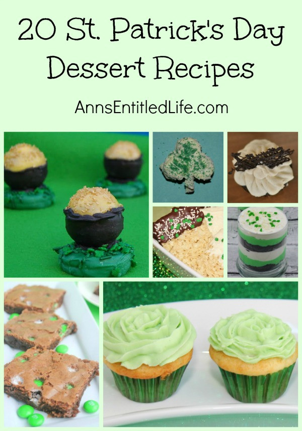 Easy St Patrick'S Day Desserts
 20 St Patrick s Day Dessert Recipes