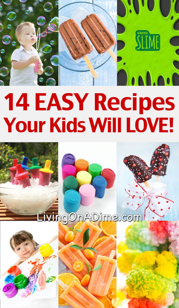 Easy Summer Recipes For Kids
 14 EASY Recipes Your Kids will LOVE Fun activities and