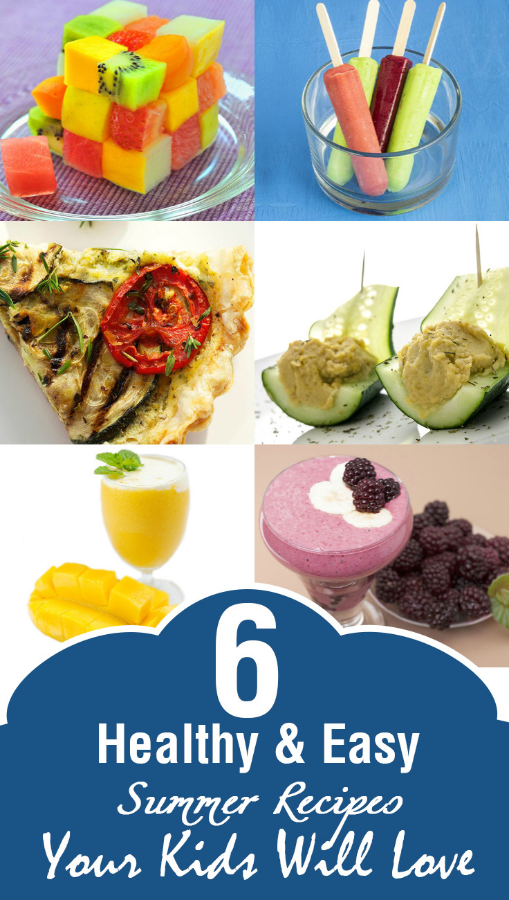 Easy Summer Recipes For Kids
 6 Simple Summer Recipes For Kids And 10 Healthy Food Options