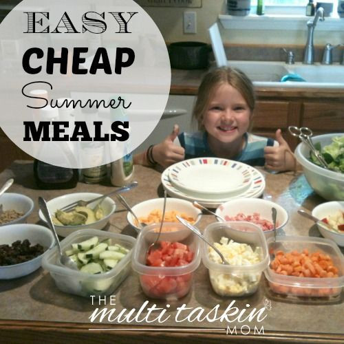 Easy Summer Recipes For Kids
 Cheap and Easy Meals for Summer