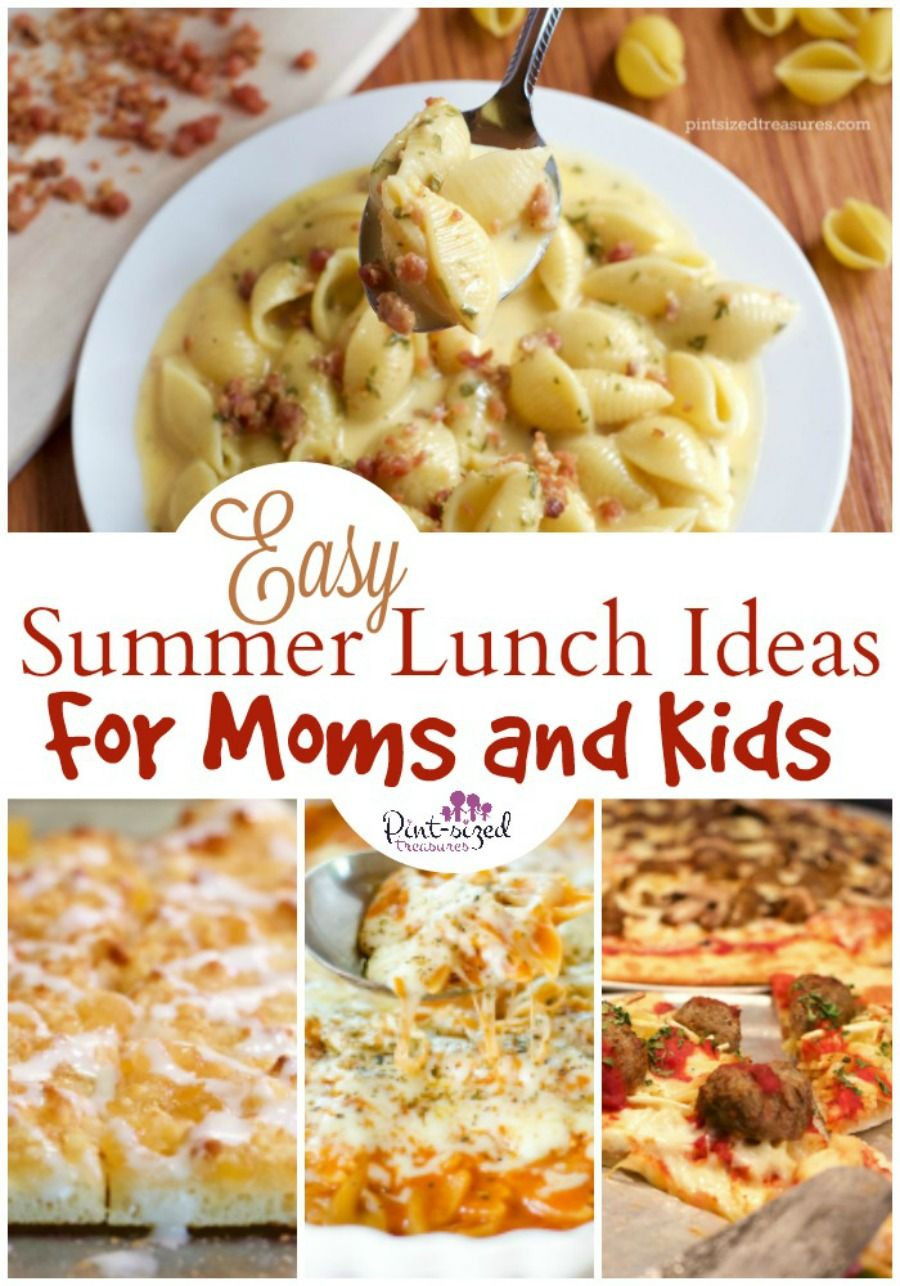 Easy Summer Recipes For Kids
 Easy Summer Lunch Ideas for Moms and Kids