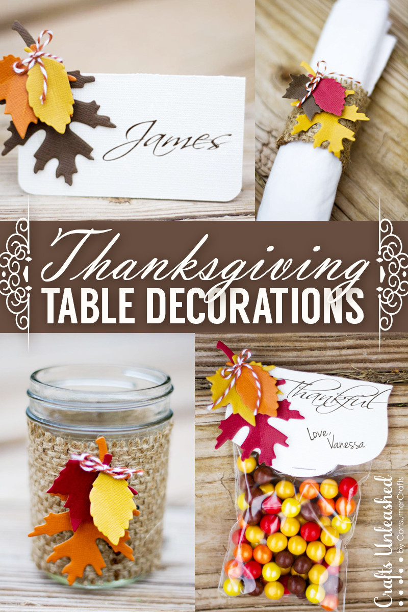 Easy Thanksgiving Table Decorations
 Thanksgiving Table Decor Easy & Festive Crafts Unleashed