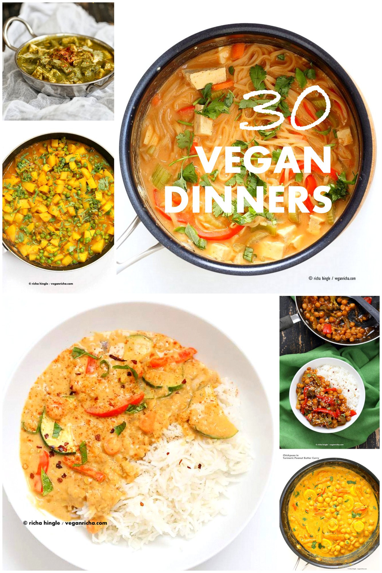 Easy Vegan Recipes For Dinner
 30 Easy Vegan Dinner Recipes Vegan Richa