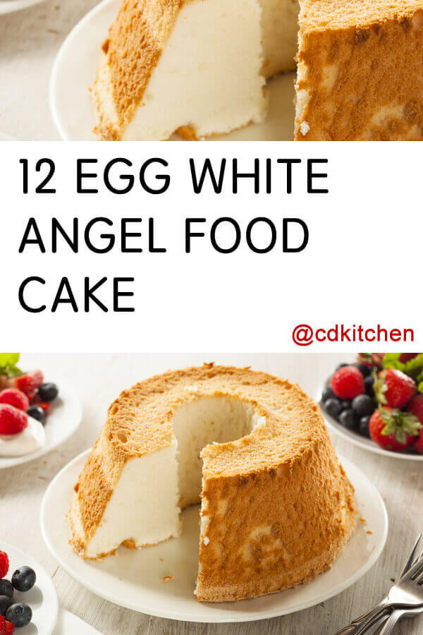 Egg White Cake Recipe
 12 Egg White Angel Food Cake Recipe