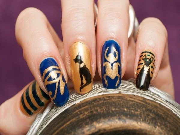 Egyptian Nail Designs
 11 Excellent Egyptian Nail Designs