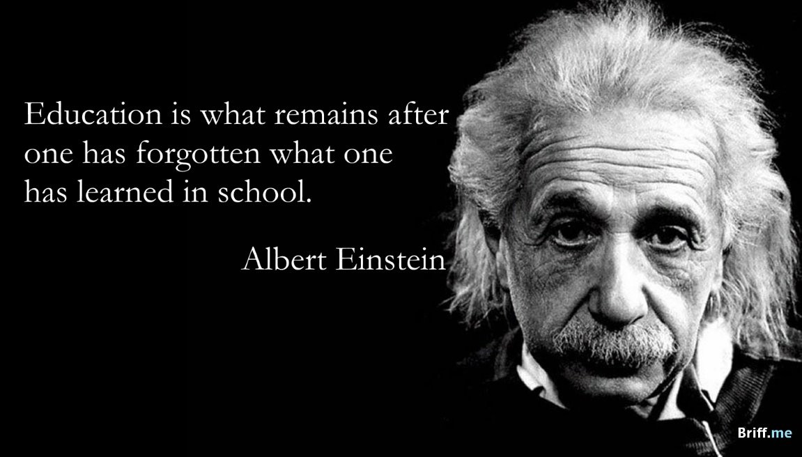 Einstein Quote On Education
 Inspirational Quotes Albert Einstein about Education