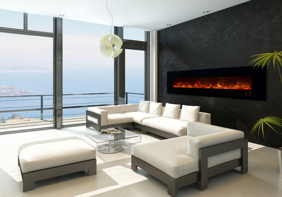 Electric Fireplace Modern
 Modern Electric Fireplaces to Warm Your Soul