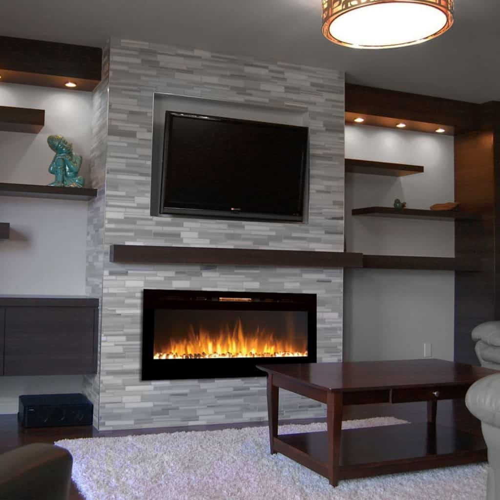 Electric Fireplace Modern
 Pros & Cons Modern Electric Fireplaces VS Ethanol