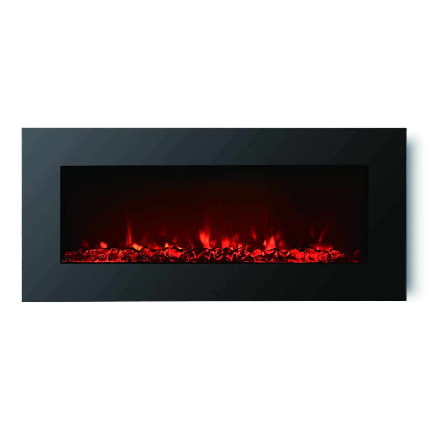 Electric Fireplace W Remote
 Hom 40" LED Wall Mounted Electric Fireplace w Remote