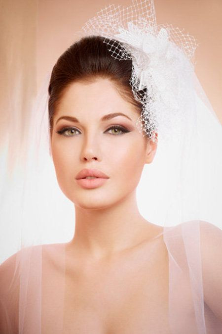 Elegant Wedding Makeup
 elegant bride See more bridal makeup and hair ideas on