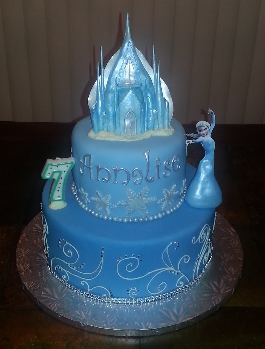 Elsa Birthday Cake
 Frozen Cake With Elsa CakeCentral