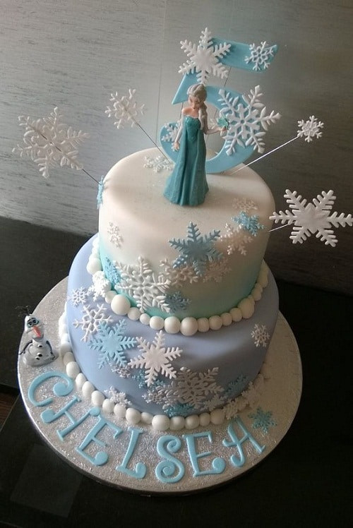 Elsa Birthday Cake
 21 Disney Frozen Birthday Cake Ideas and My Happy