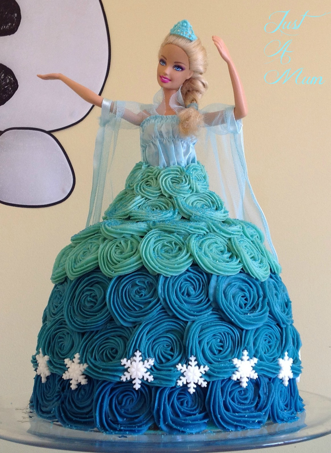 Elsa Birthday Cake
 ‘Frozen’ Princess Elsa Cake – Just a Mum