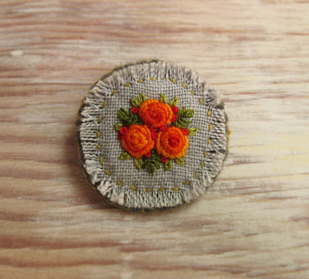 The top 22 Ideas About Embroidered Brooches - Home, Family, Style and ...