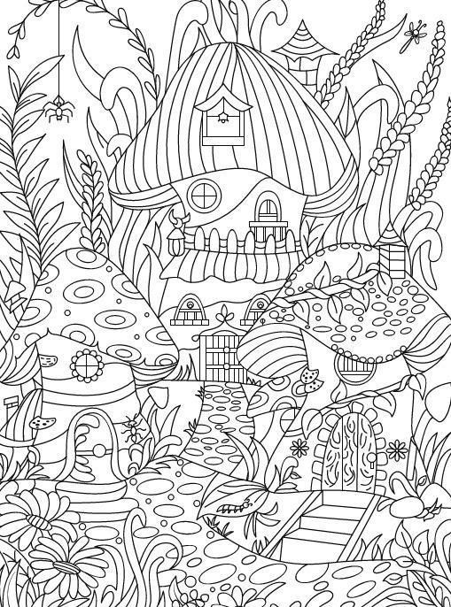 Enchanted Forest Adult Coloring Book
 Amazon Hidden Garden An Adult Coloring Book with